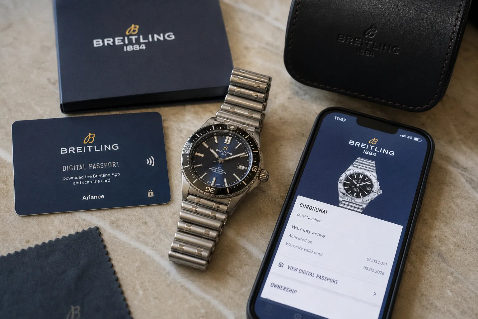 I verified a Breitling digital passport before buying